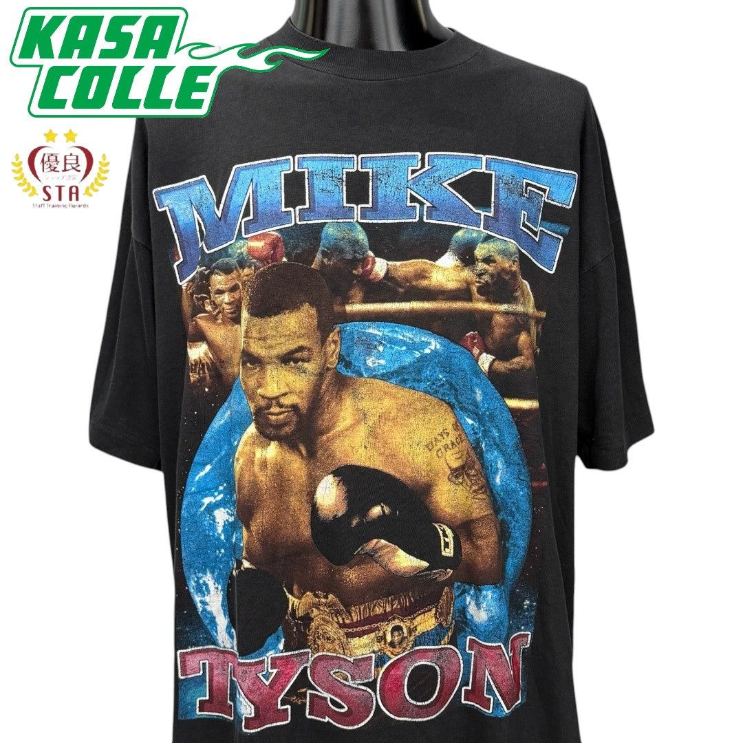 【MIKE TYSON】マイクタイソン "IF YOU CAN'T BEAT 'EM, EAT 'EM!!!" RAP DESIGN Vintage Tシャツ