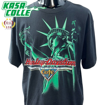 【HARLEY DAVIDSON】ハーレーダビットソン "New York Cafe" Vintage Tシャツ