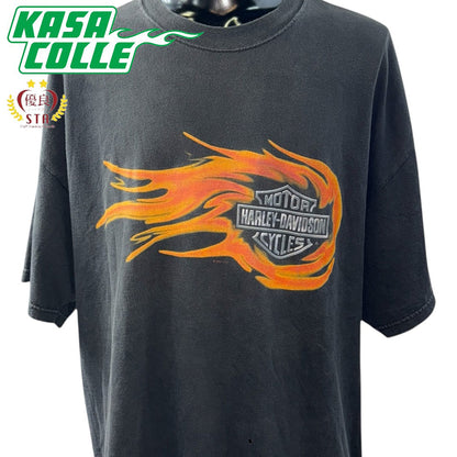 【HARLEY-DAVIDSON】ハーレーダビッドソン "WOLVERINE HARLEY-DAVIDSON" 2001年コピーライト USA製 Y2K Vintage Tシャツ