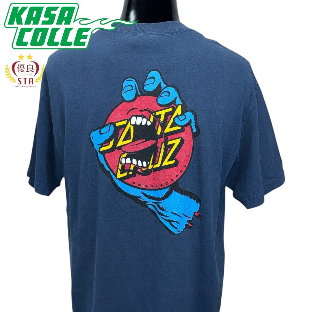 【SANTA CRUZ】サンタクルーズ "SCREAMING DOT" 00's Vintage Tシャツ