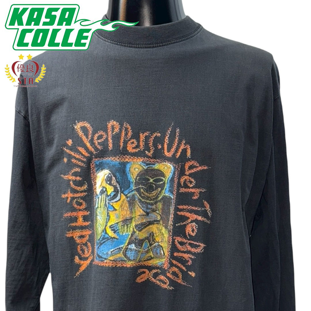 【RED HOT CHILI PEPPERS】レッドホットチリペッパーズ UNDER THE BRIDGE ロングスリーブ Tシャツ