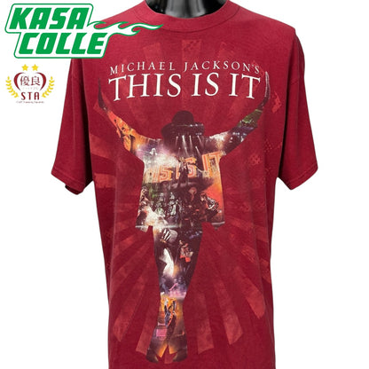 【MICHAEL JACKSON】マイケル・ジャクソン "THIS IS IT" 00's Tシャツ