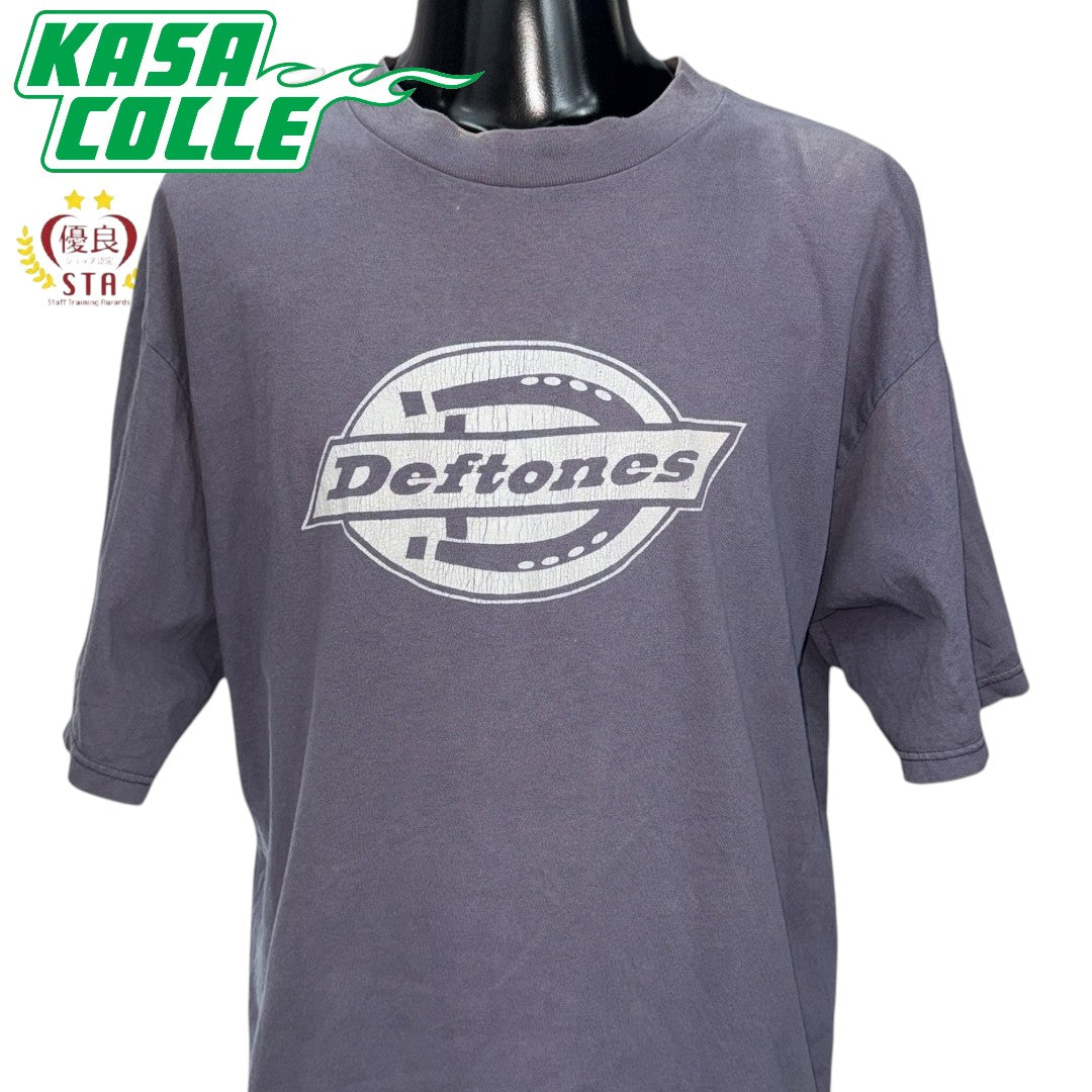 【DEFTONES】デフトーンズ "LOGO & PHOTO" 90's Vintage Tシャツ