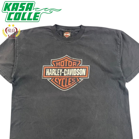 Harley-Davidson Bar and Shield "Berwyn, IL" T-shirt, 2003, Y2K, XL