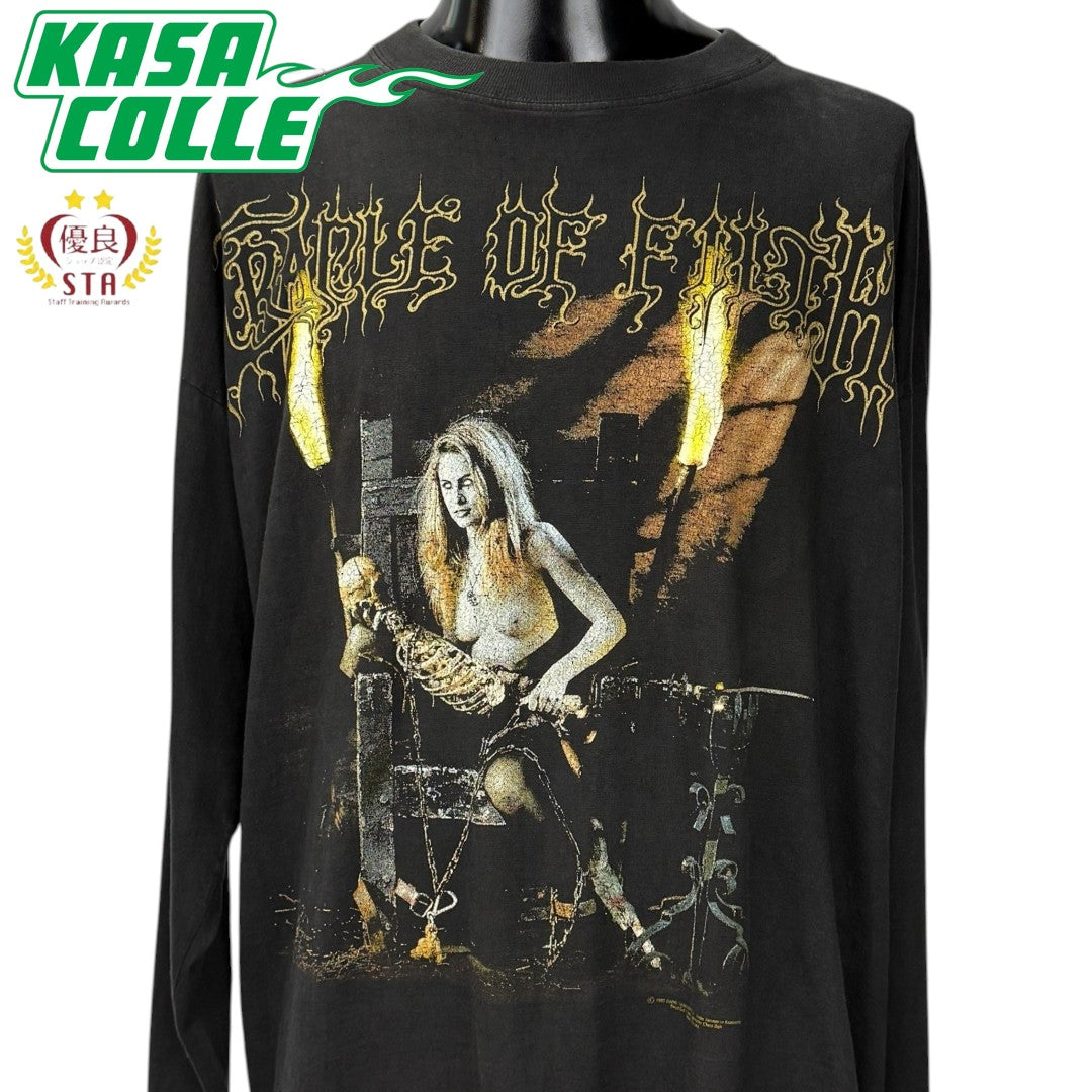 【CRADLE OF FILTH】クレイドル・オブ・フィルス "PSYCHOPATHIA SEXUALIS" 90's Vintage ロングスリーブTシャツ