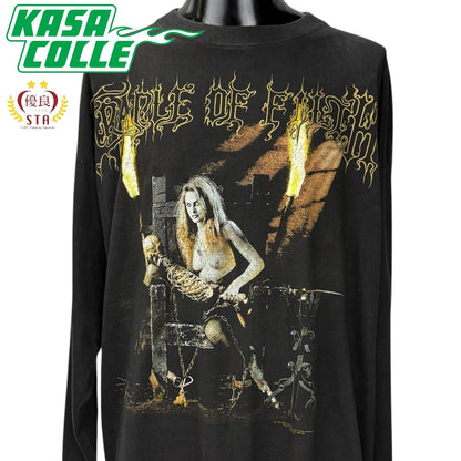 【CRADLE OF FILTH】クレイドル・オブ・フィルス "PSYCHOPATHIA SEXUALIS" 90's Vintage ロングスリーブTシャツ