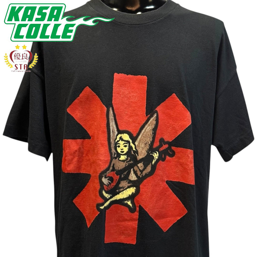 【RED HOT CHILI PEPPERS】レッドホットチリペッパーズ ONE HOT MINUTE FAIRY WORLD TOUR 1995 Vintage Tシャツ XL相当