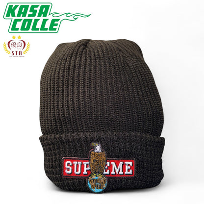 [SUPREME] Supreme Eagle Beanie Knit Hat