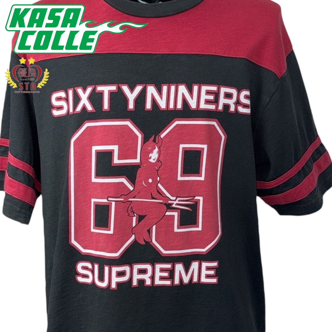 【SUPREME × HYSTERIC GLAMOUR】シュプリーム ヒステリックグラマー 69 Football Top M