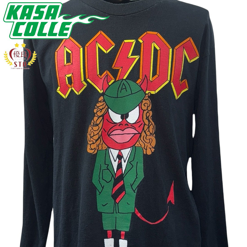 AC/DC BALLBREAKER WORLD TOUR 1996 Vintage Long Sleeve T-Shirt, Size L