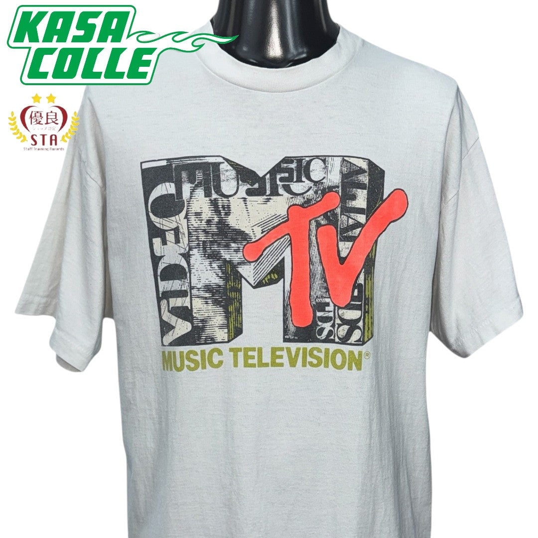 【MTV】エムティービー "1993 VIDEO MUSIC AWARDS" giantタグ 90's Vintage Tシャツ