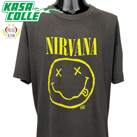 【NIRVANA】ニルヴァーナ SMILE BACKSTAGE PASS 90s Vintage Tシャツ