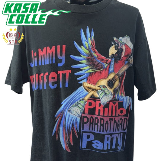 [JIMMY BUFFETT] Jimmy Buffett PRIMO PARROT HEAD CONCERT Vintage T-shirt XL