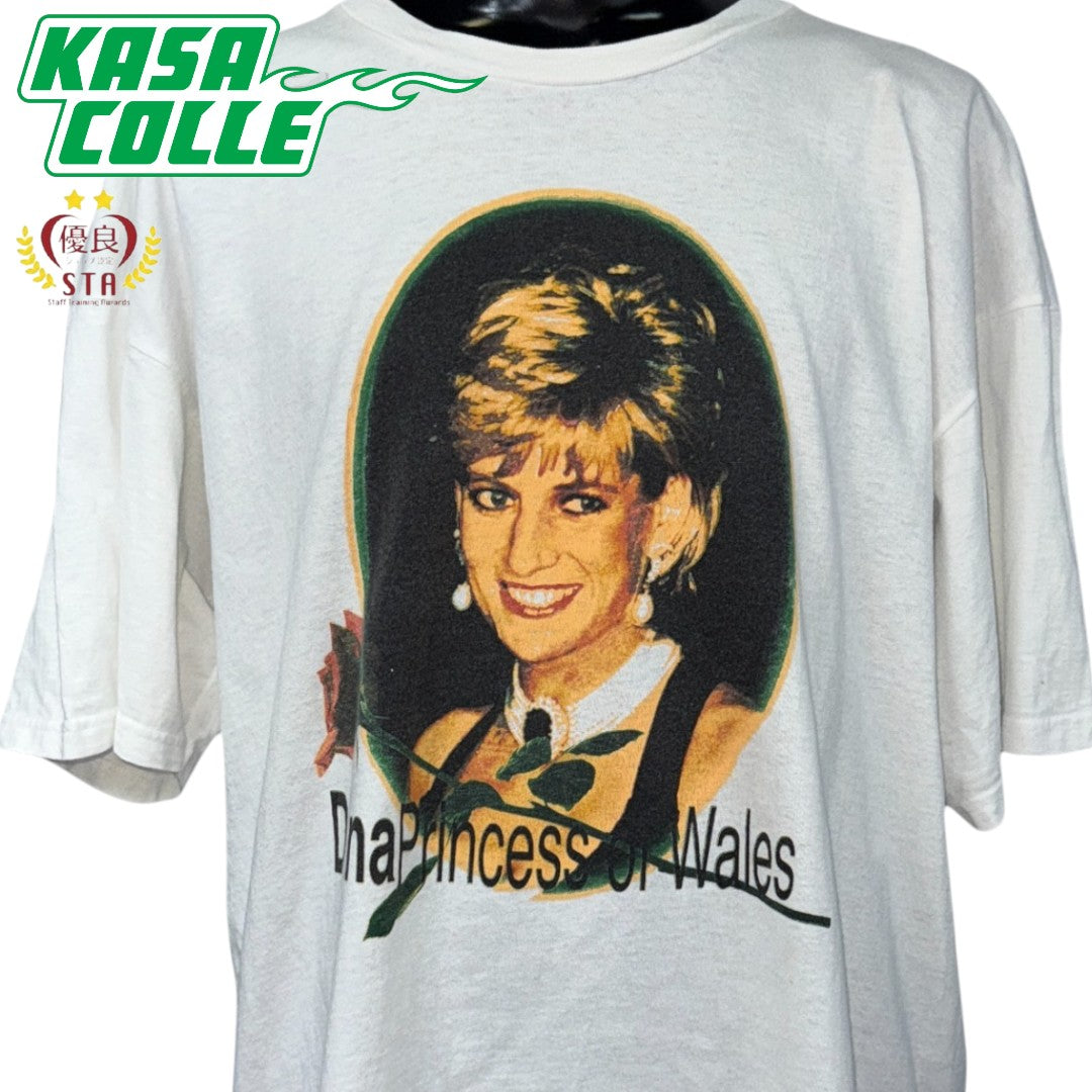 [Princess Diana] Princess Diana 90's Print T-shirt XL