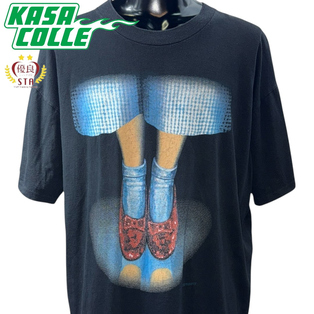 【THE WIZARD OF OZ】オズの魔法使い "Dorothy Ruby Slippers"  Vintage Tシャツ XL