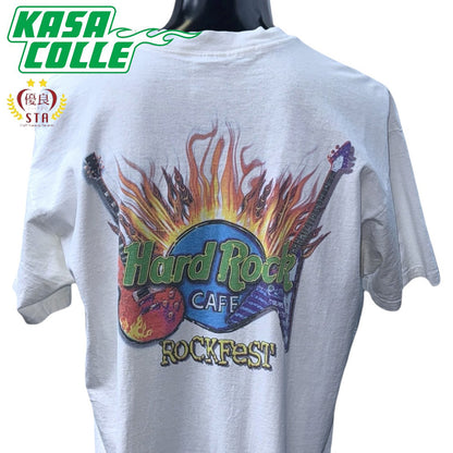 [Hard Rock Cafe] Hard Rock Cafe "ROCKFEST" 90's Vintage T-shirt
