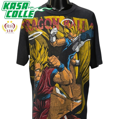 【DRAGON BALL Z】ドラゴンボールZ "GOKU & VEGETA" 90's Vintage Tシャツ PEYOTE