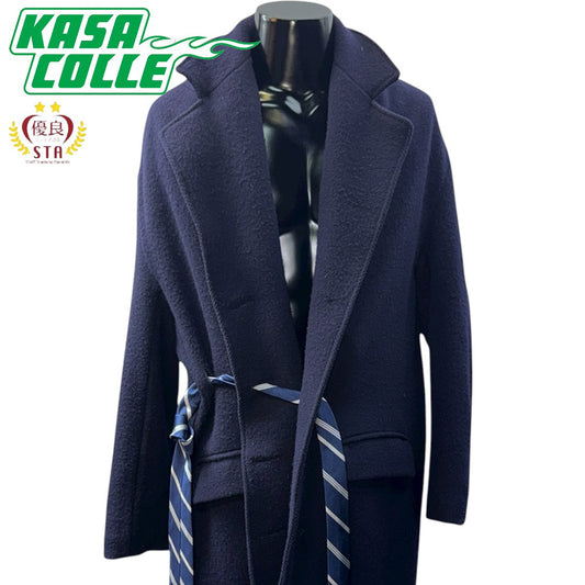 Vetements "VAGABOND TIE COAT" Oversized Wool Coat