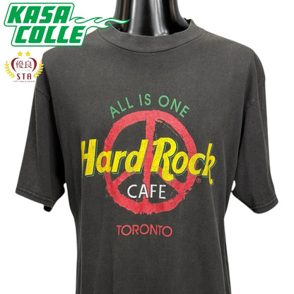 【Hard Rock CAFE】ハードロックカフェ "ALL IS ONE / TORONTO" 90's Vintage Tシャツ