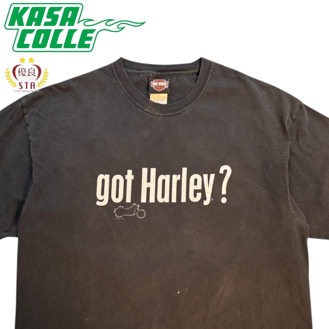 [Harley-Davidson] Harley-Davidson "Got Harley?" T-Shirt, XL, 2000s, Made in USA, Design