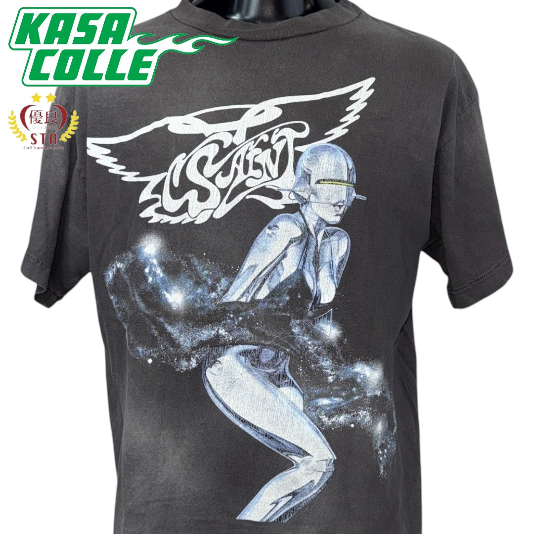 [SAINT MICHAEL×SORAYAMA] Saint Michael x Hajime Sorayama collaboration T-shirt, size M