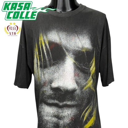 【NIRVANA】ニルヴァーナ "KURT COBAIN & IN UTERO" 90's Vintage Tシャツ