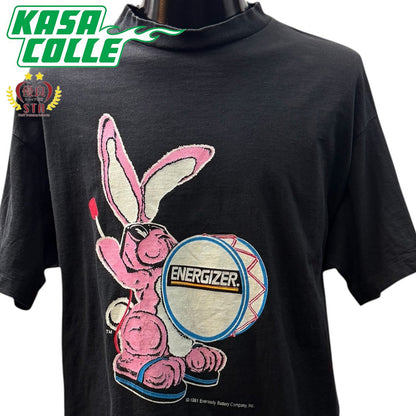 ENERGIZER 90's Vintage Bunny Graphic T-Shirt