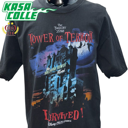 【TOWER OF TERRROR】タワーオブテラー ディズニー Tシャツ