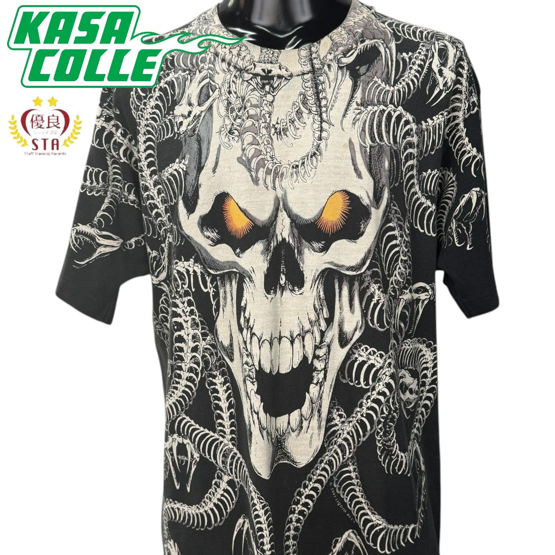【LIQUID BLUE】リキッドブルー “Medusa” 90’s Vintage Tシャツ