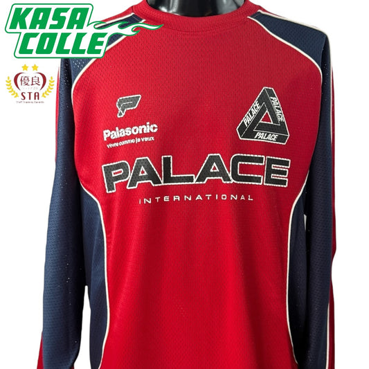 [PALACE] Palace "PALASONIC" Long Sleeve Mesh Shirt, Size M