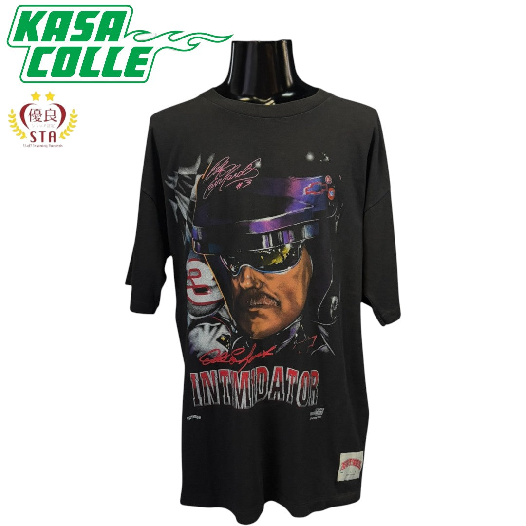 【DALE EARNHARDT】デイルアーンハート "Intimidator" 90's NUTMEG USA製 Tシャツ