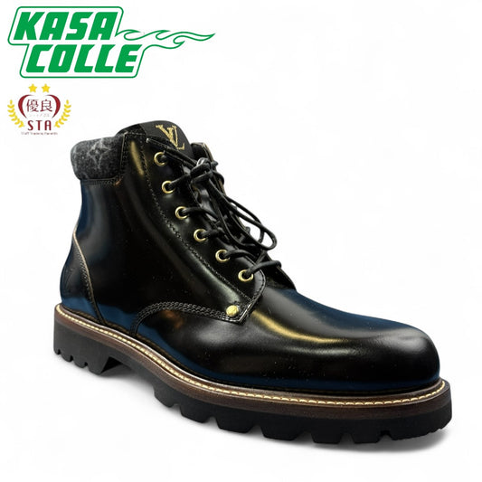 [LOUIS VUITTON] Louis Vuitton Oberkampf Line Ankle Boots