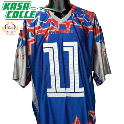 【SUPREME】シュプリーム "STARS FOOTBALL JERSEY" 25SS ナンバリング ゲームシャツ