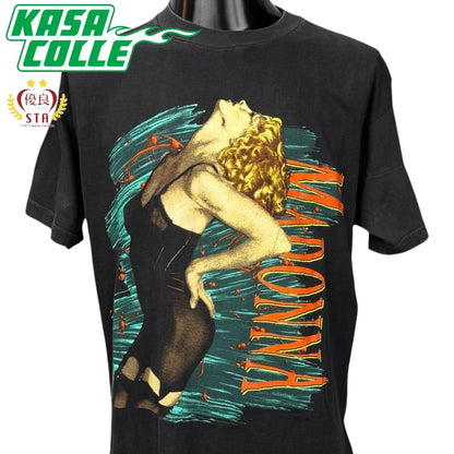 【MADONNA】マドンナ "BLOND AMBITION WORLD TOUR 1990" 90s ユーロ Vintage Tシャツ