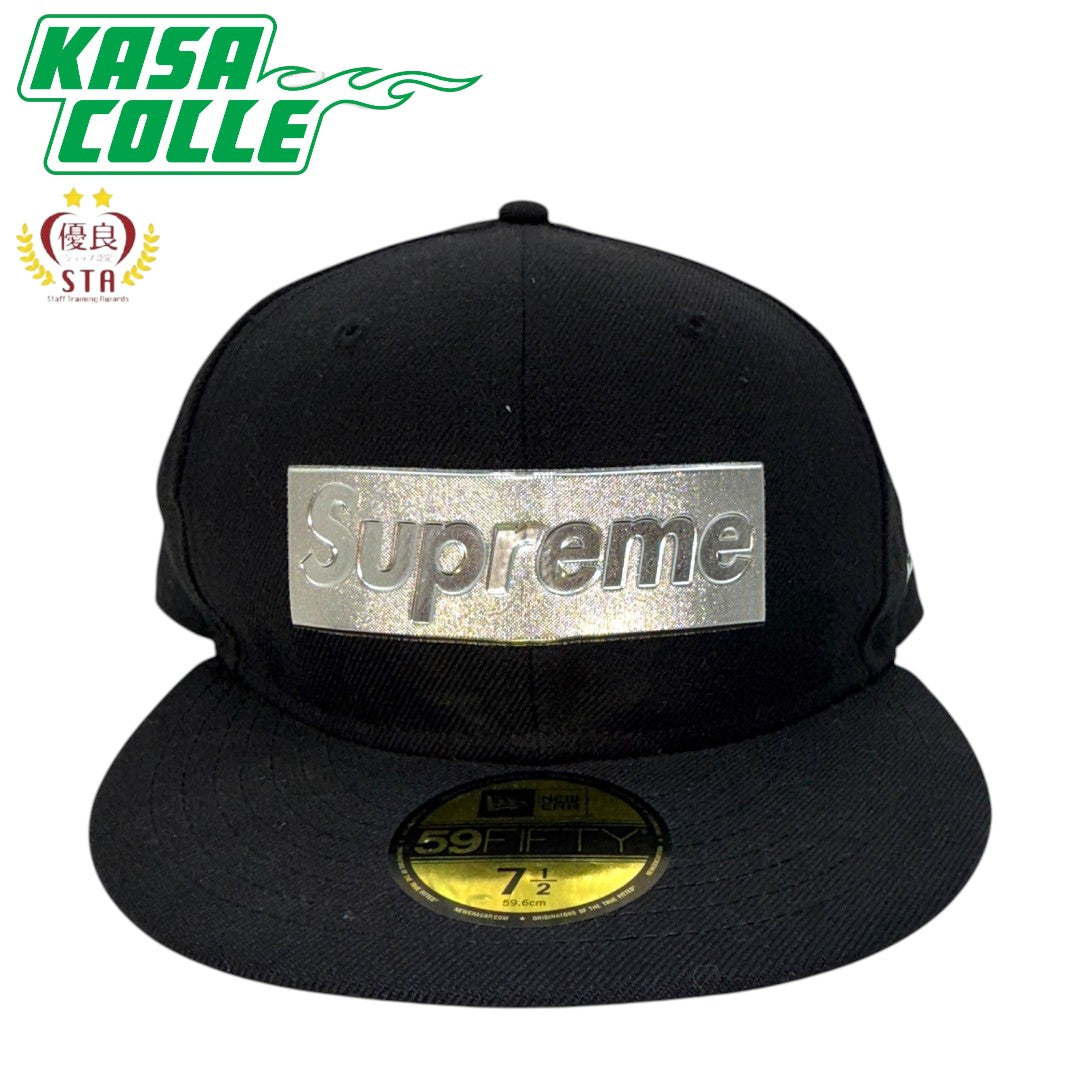 【SUPREME】シュプリーム 16SS Metallic Box Logo New Era Cap