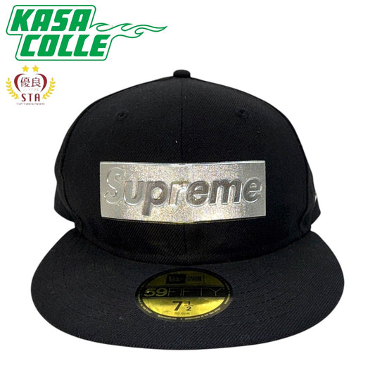 [SUPREME] Supreme 16SS Metallic Box Logo New Era Cap