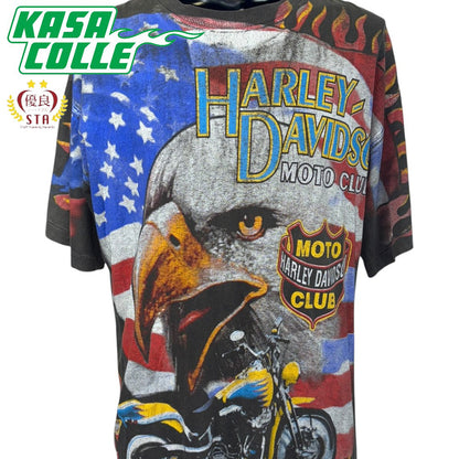 【HARLEY-DAVIDSON】ハーレーダビッドソン Vintage Tシャツ Lサイズ相当