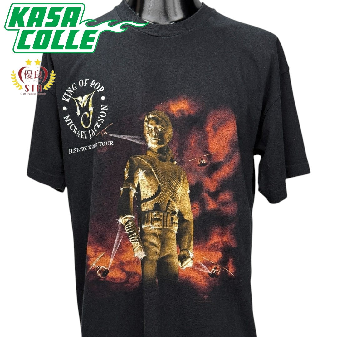 【MICHAEL JACKSON】マイケル・ジャクソン "HIStory WORLD TOUR" 90's Vintage Tシャツ