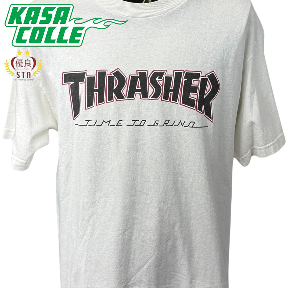 【INDEPENDENT × THRASHER】インディペンデント スラッシャー TIME TO GRIND Tシャツ XL相当