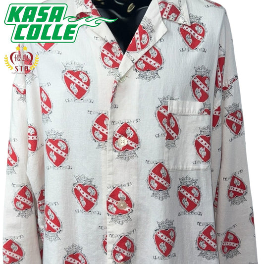 [SAINT MICHAEL] Saint Michael HEART PAJAMA SHIRT M