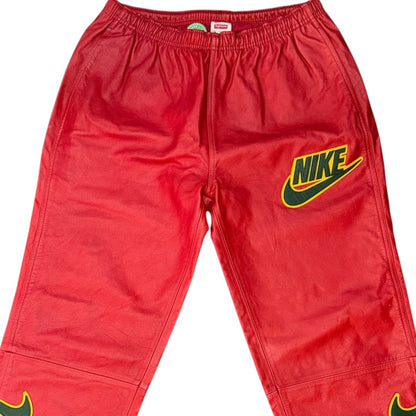 [SUPREME x NIKE] Supreme Nike 19AW Leather Warm Up Pants