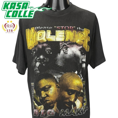 【2PAC / NOTORIOUS B.I.G.】2パック ノトーリアスB.I.G. "STOP THE VIOLENCE" 90's - 00's Vintage Tシャツ