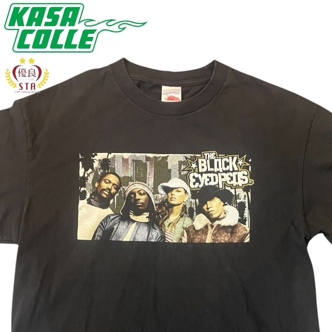 【BLACK EYED PEAS】ブラックアイドピーズ 00's Vintage Tシャツ L