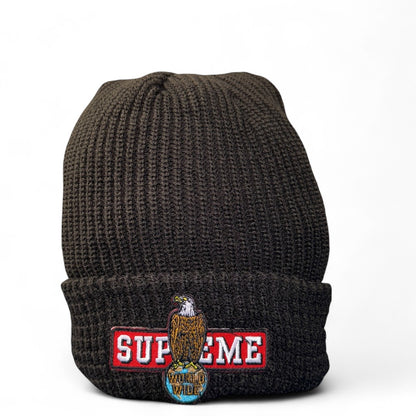 [SUPREME] Supreme Eagle Beanie Knit Hat