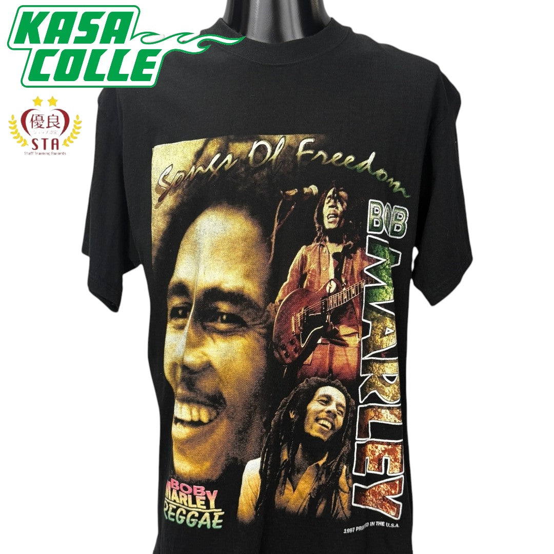 【BOB MARLEY】ボブ・マーリー "Songs Of Freedom" 90s Vintage Tシャツ