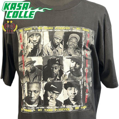 【WU-TANG CLAN】 ウータンクラン WU-TANG FOREVER SQUARE MEMBER Vintage Tシャツ XL