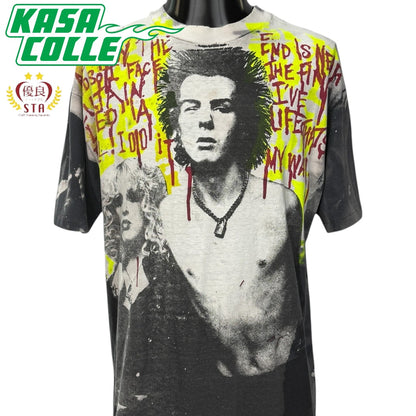 【SEX PISTOLS】セックス ピストルズ シド・ヴィシャス “MOSQUITOHEAD” Hanes BEEFY-Tタグ 90’s Vintage Tシャツ