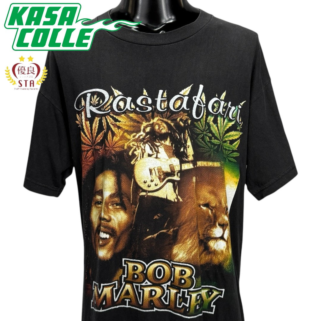【BOB MARLEY】ボブ マーリー "RASTAFARI" 90's Vintage Tシャツ