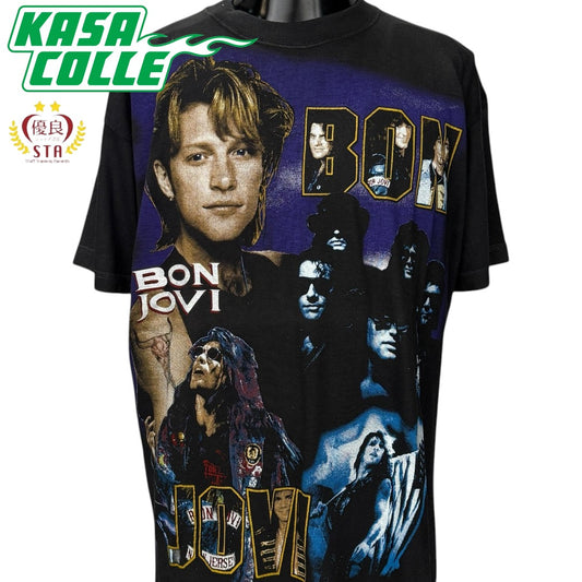 【BON JOVI】ボン・ジョヴィ "KEEP THE FAITH" 90's Vintage Tシャツ