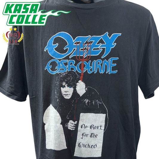 Ozzy Osbourne "No Rest for the Wicked" T-shirt, size L